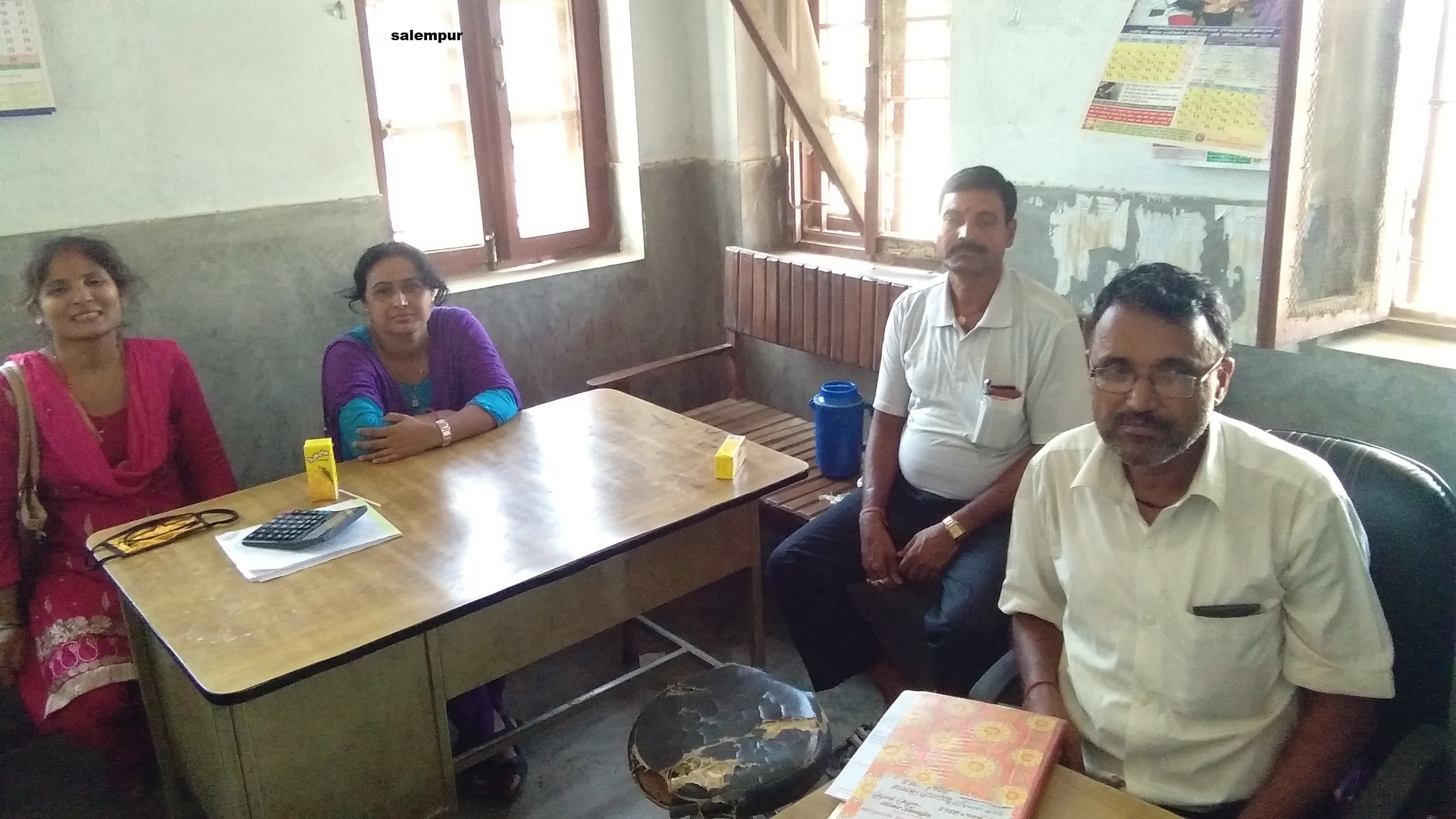 Salempur team photo, 2017